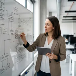 Client Reviewing KPI Data